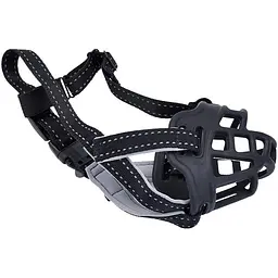 Coastal Soft Basket Muzzle софт баскет мазл силіконовий намордник для собак (01365_BLK01)