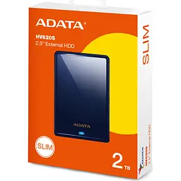Зовнішній жорсткий диск ADATA DashDrive Classic HV620S 2TB Blue (AHV620S-2TU31-CBL) [118126] - мініатюра 5