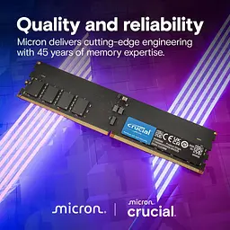 Модуль пам'яті Crucial DDR5 64GB 6400Mhz CUDIMM (CT64G64C52CU5) - мініатюра 2