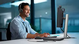 Гарнітура Dell Wired Headset - WH125, чорний - мініатюра 7