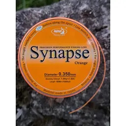 Волосінь Katran Synapse Orange 1000m (orange) 0.234mm 9.35lb/4.25kg - мініатюра 4