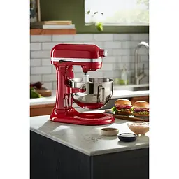 Кухонна машина KitchenAid Heavy Duty 5KSM55SXXEER з підйомною чашею 5.2 л червона (5KSM55SXXEER) - мініатюра 11