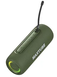 Bluetooth колонка Tracer MaxTube TWS Green 20W (TRAGLO47359) - мініатюра 5