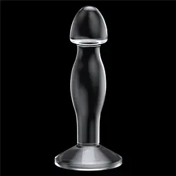 Анальна пробка - Flawless Clear Prostate Plug 6.5" Clear - мініатюра 4