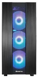 Корпус Chieftec HUNTER 2 GS-02B-OP 4x120mm A-RGB, USB-C, ATX, без БЖ, Black (GS-02B-OP) Без БП - мініатюра 2