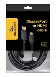 Кабель Cablexpert DisplayPort-HDMI V 1.2 1.8 м (CC-DP-HDMI-6) - мініатюра 5