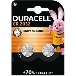 Батарейка Duracell CR 2032 / DL 2032 * 2 (5007659)