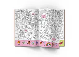 Книга Віммельбух-розмальовка. Пори року 3450 Різнокольоровий shop (9786175473450) - мініатюра 3