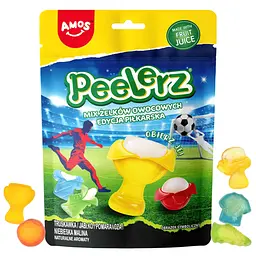 Жувальні цукерки Amos Peelerz Peelable Gummies FIFA Limited Edition 85г - мініатюра 2