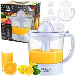Соковитискач для цитрусових Adler AD 4009 60 Вт автозапуск + контейнер для соку 1 л - мініатюра 4