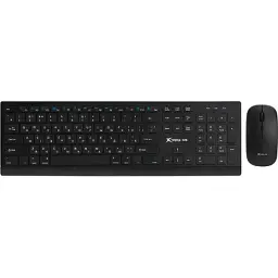 Комплект Xtrike ME MK-208W Wireless UA Black (MK-208WUA)