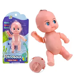 Заводна плаваюча лялька Dinosaur water toys з рухом рук (669-001F2)