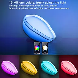 Настільний світильник SAL-009B Bluetooth USB interface with app White - мініатюра 2
