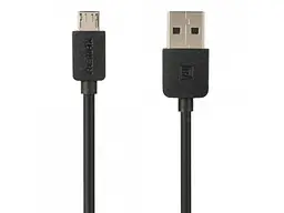 Кабель Micro USB Remax Light RC -06m 1 метр чорний