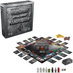 Настільна гра Hasbro The Mandalorian Monopoly Монополія Мандалорець WST Monopoly TCM (1399962968) - мініатюра 4