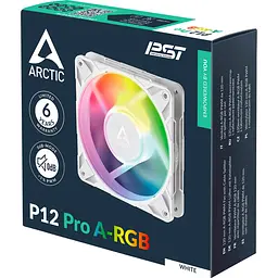 Вентилятор Arctic P12 Pro A-RGB (ACFAN00311A) White - мініатюра 8