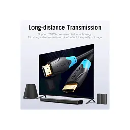 Кабель мультимедійний HDMI M to HDMI M 2.0m V2.0 4K30Hz Vention (AACBH) - мініатюра 6