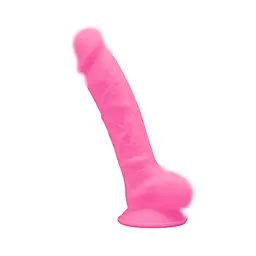 Фалоімітатор SilexD Johnny Pink Glow in the dark SILEXD SO7026 92895