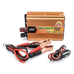 Автоінвертор-перетворювач напруги 12 V-220 V 500 Вт 12 V-220 V 500 W USB Power Inverter UKC SSK-500W 12 V