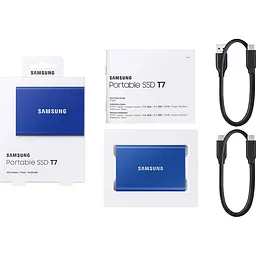 Накопичувач SSD Samsung SSD USB 3.2 1TB T7 (MU-PC1T0H/WW) - мініатюра 4