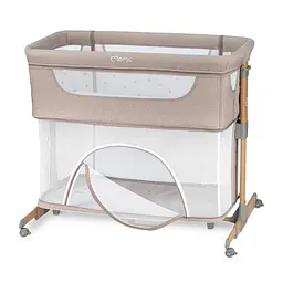 Ліжечко дитяче прямокутне MoMI Smart Bed 4in1 Beige (ŁÓŻE00001) - мініатюра 7