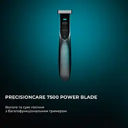 Тример для бороди CECOTEC PrecisionCare 7500 Power Blade Black/Silver - мініатюра 2