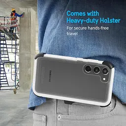 Протиударний чохол із кліпсою Pelican Voyager для Samsung Galaxy S23 (6.1") Clear аналог OtterBox Defender - мініатюра 6