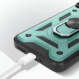 Чохол до мобільного телефона BeCover Military Xiaomi Redmi Note 13 5G Dark Green (711032) - мініатюра 5