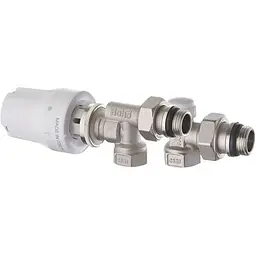 Комплект для підключення радіатора Roho R5171-050K - 1/2" осьовий (антипротечка) RO0121