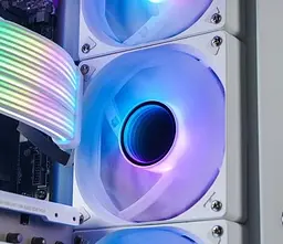 Вентилятор 120 мм, SL-120W, White, 120x120x25 мм Jonsbo teh0028715 - мініатюра 9