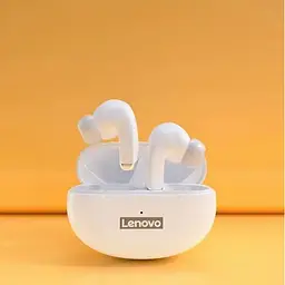 Навушники Lenovo LP5 білі - мініатюра 6