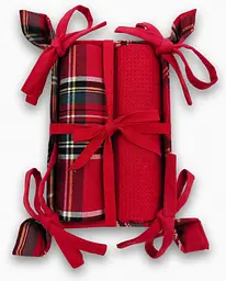 Набір рушників кухонних бавовна 100% SOHO Sell Red хлібниця 40х60 см 2 шт (BS 45541)