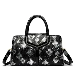 Сумка жіноча Ibis Italian Bags Чорний 11х17х30 см (id_1308)