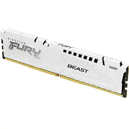 Модуль пам'яті для комп'ютера DDR5 32GB 5600 MHz Beast White Kingston Fury (ex.HyperX) (KF556C36BWE-32) - мініатюра 3