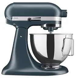 Кухонна машина KitchenAid 4,3 л 5KSM95PSEBS з відкидним блоком, блакитна сталь