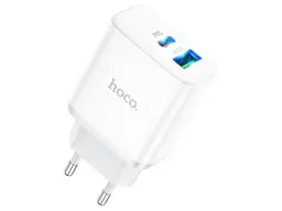 Мережевий зарядний пристрій Hoco C105A Stage White (6931474782946)