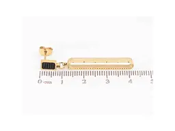 Сережки Xuping пусети TTM Stainless Steel 14K "Декоративні підвіски" (335953) 4,2см - мініатюра 2