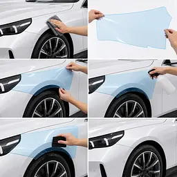 Антигравійна захисна бронеплівка за лекалами для BMW i5 G60 2023- повний кузов - мініатюра 2