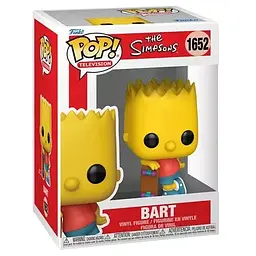 Колекційна  фігурка   Funko Pop Сімпсони Барт The Simpsons Bart 10 см FP S B 1652 - мініатюра 2