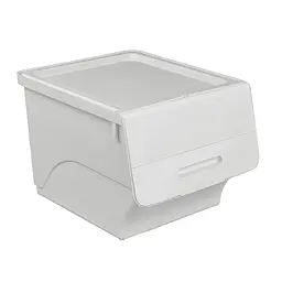 Білий контейнер для зберігання 45.5x38x31cm SW-00002420 - мініатюра 3