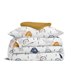 Дитяча постільна білизна Cosas DREAMY HILLS CS1 110х140см (DreamyHills_16Mustard_140)
