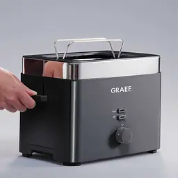 Тостер Graef чорний (TO 62) - мініатюра 6