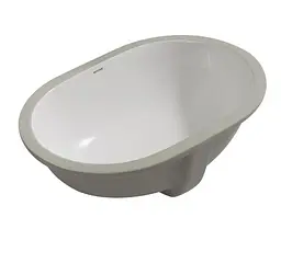 Раковина накладна Mixxus PREMIUM ELLIPSE-1701 з переливом (MP6566)