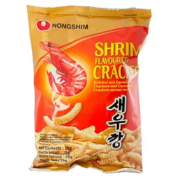 Снек зі смаком креветок Nongshim 75г