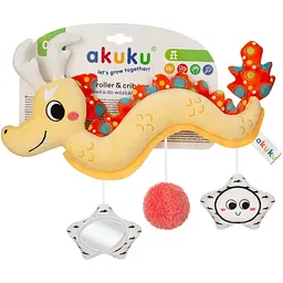 Іграшка для ліжечка/коляски Akuku Дракон сенсорна (A0703)