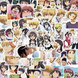 Стікерпак Президент студради - покоївка! Набір наклейок GeekLand Kaichou wa Maid-sama! 50 штук - мініатюра 7