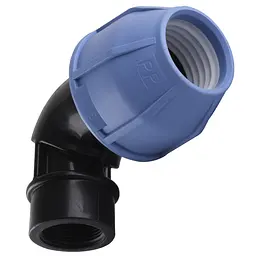 Коліно ПНД Vsplast 40x1 1/4 '' ВР 4002 000013326 - мініатюра 2