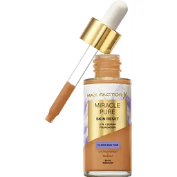 Тональна основа Max Factor Miracle Pure 2 in 1 Skin Reset Serum Foundation відтінок 80-85 (Medium) 30 мл - мініатюра 2