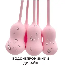 Набір вагінальних кульок I’MCUM Kegel Evolution 5 шт Рожевий (IM-KGE002) - мініатюра 7