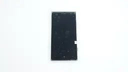 Дисплей для смартфона (телефону) Nokia 830 Lumiа, black (У зборі з тачскріном) (без рамки)